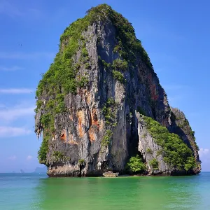 Limestone Cliffs Phra Nang Beach Krabi Thailand 46913658.jpg