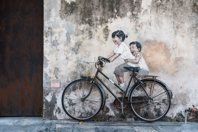 Penang Armenian Street Art Mural